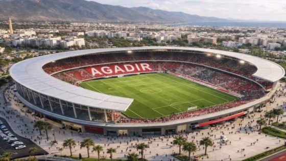 في أفق مونديال 2030.. أكادير تصادق على مشروع ملعب جديد لكرة القدم
