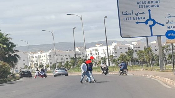 غياب ممرات الراجلين بتيكوين أكادير يفاقم مخاطر حوادث السير