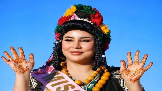 الممثلة الأمازيغية فاطمة باوجي تتوج ملكةً للورود بقلعة مكونة
