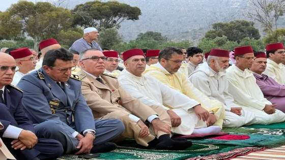 في أجواء إيمانية مهيبة.. الوالي سعيد أمزازي يؤدي صلاة عيد الأضحى بمصلى “إحشاش” بأكادير