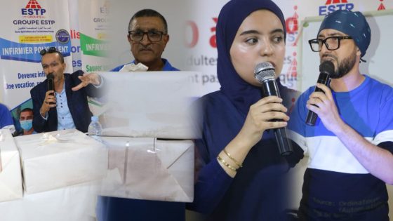 مؤسسة ESTP GROUP تحتفي باليوم العالمي للممرض بأيت ملول وتكرّم أحد قيدومي التمريض