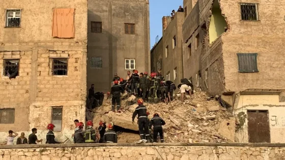 فاجعة عين النقبي بفاس.. ارتفاع حصيلة انهيار عمارة سكنية إلى 5 قتلى و6 مصابين