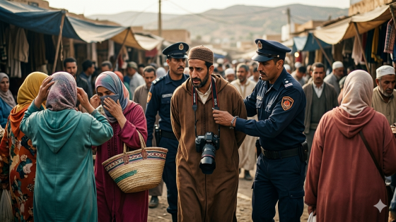 السجن النافذ لشاب تورط في تصوير نساء دون علمهن بسوق أسبوعي بتاونات