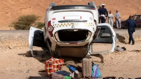 القضاء يحسم في ملف فاجعة «طاكسي طاطا».. 7 أشهر حبساً نافذاً للسائق