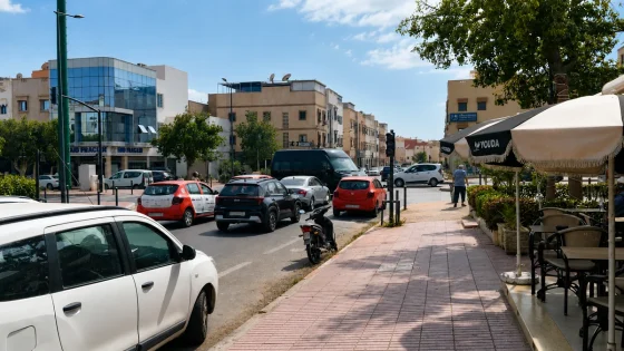 تعطل الإشارات الضوئية بشارع جمال عبد الناصر بأكادير يفاقم الازدحام المروري لليوم الرابع