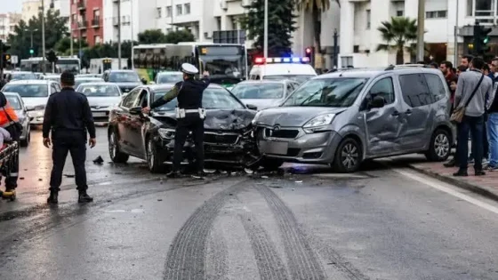 حوادث السير تحصد 28 قتيلاً وتخلف أكثر من 2800 جريح بالمناطق الحضرية خلال أسبوع