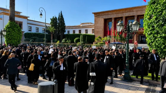 بين مواصلة التوقف والعودة إلى العمل.. محامو المغرب يحسمون اليوم موقفهم من مشروع قانون المهنة