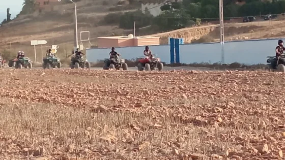 الكواد يغضب ساكنة تسكا اودرار بتغازوت والجمعيات تطالب بتدخل السلطات