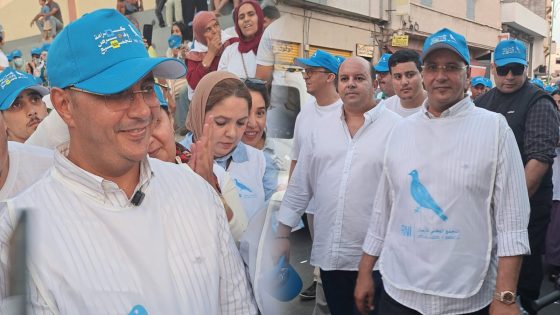 عمر أمين يقود حملة الأحرار بالدشيرة ويعزز التواصل مع الساكنة