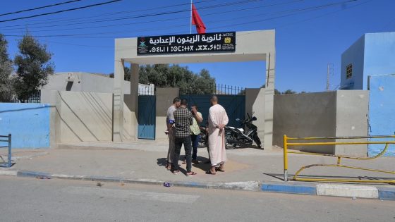 حارسة عامة تثير استياء أسر تلاميذ إعدادية الزيتون شمال أكادير