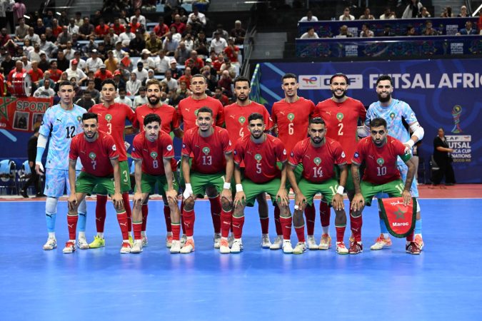 أسود الفوتسال يواجهون ليبيا لإنهاء دور المجموعات بالعلامة الكاملة